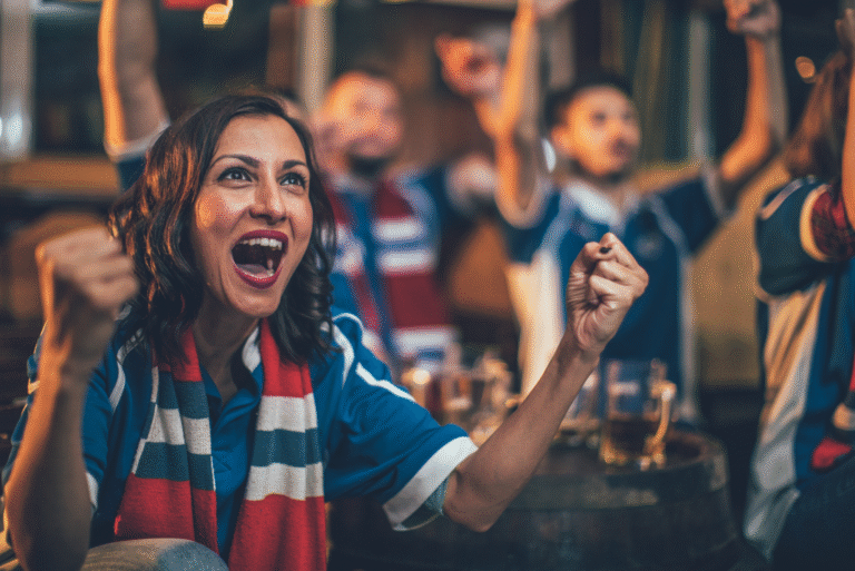 tv live sports in the pub